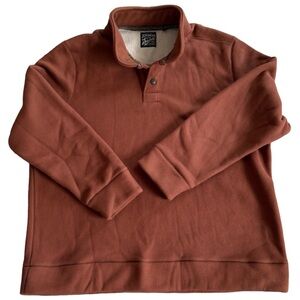 Men's Brown Fleece Lined Sweater - Size‎ XXL